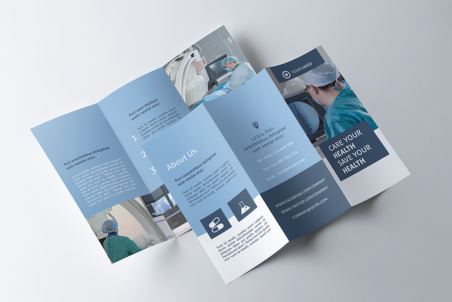 Medicine Tri-fold Brochure - SK