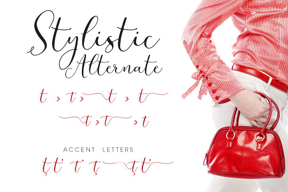 Mrs Stylish Fonts+Extras Update in Script Fonts - product preview 8