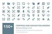 150+ Navigation Arrows Icons 