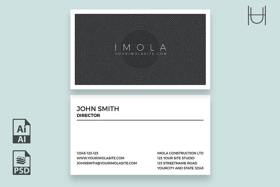 Imola - Business Card Template
