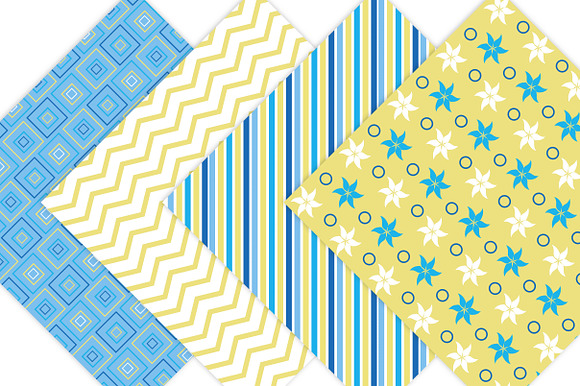 Sea Digital Paper Patterns in Patterns - product preview 1