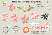 Sticker Layer Styles for PS/PSE