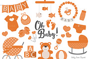 Pumpkin Baby Clipart
