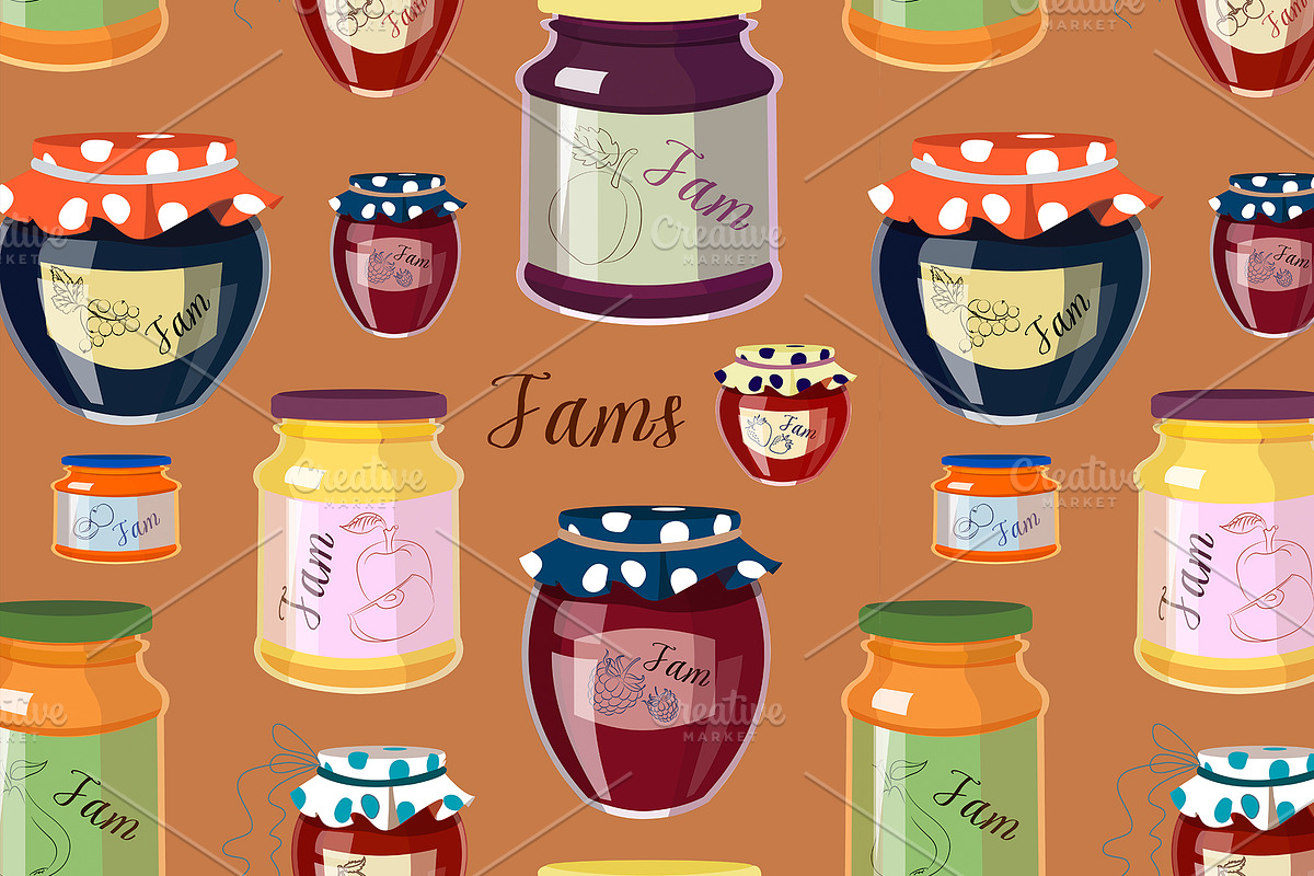Jam set pattern in Patterns - product preview 8