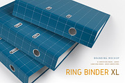 Ring Binder Large Mock-Up