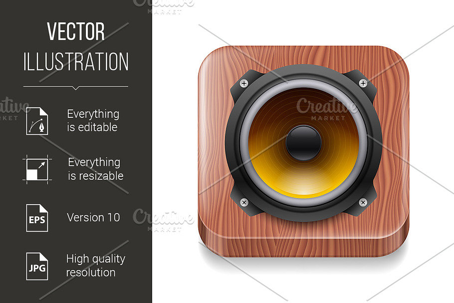 Sound icon in Graphics - product preview 8
