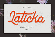 Laticka Brush Script OFF 30%