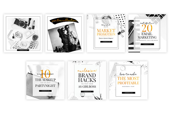 Stylish Social Media Pack in Social Media Templates - product preview 3