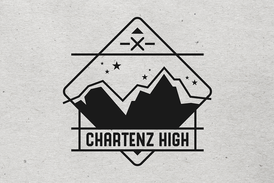 Mountain Logo Template in Logo Templates - product preview 8