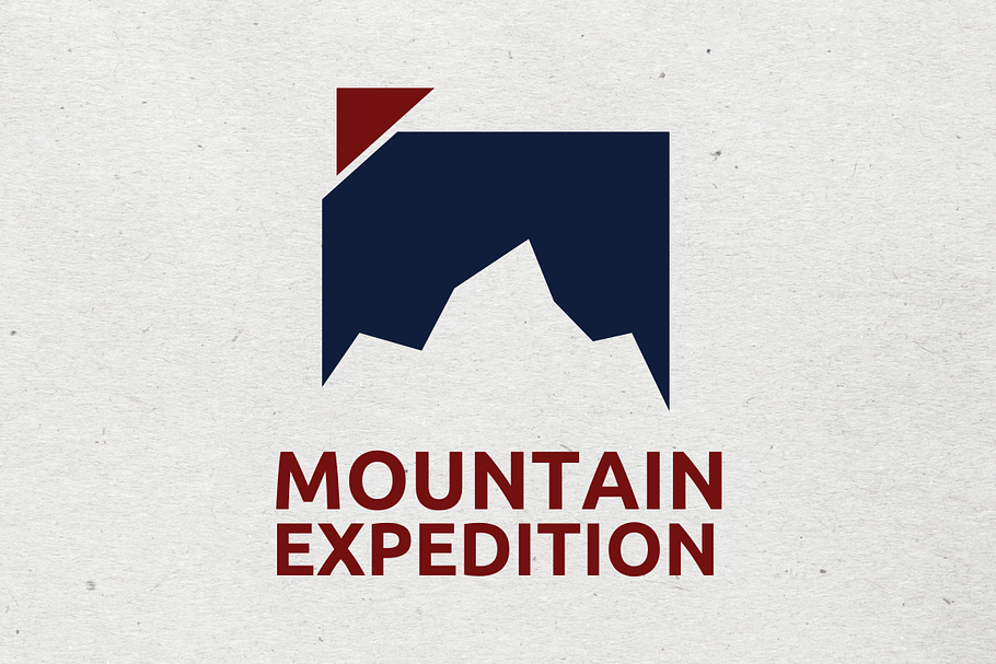 Modern Mountain Logo  in Logo Templates - product preview 8