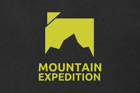 Modern Mountain Logo  in Logo Templates - product preview 1