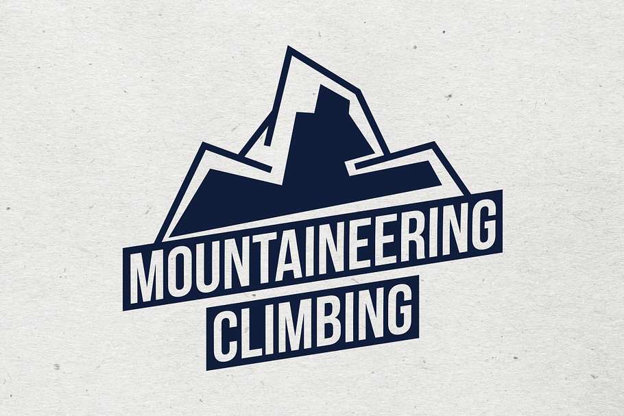 Abstract Mountain Logo in Logo Templates - product preview 8