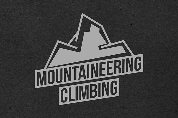 Abstract Mountain Logo in Logo Templates - product preview 1