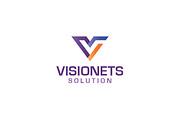 Visionets - Letter V Logo