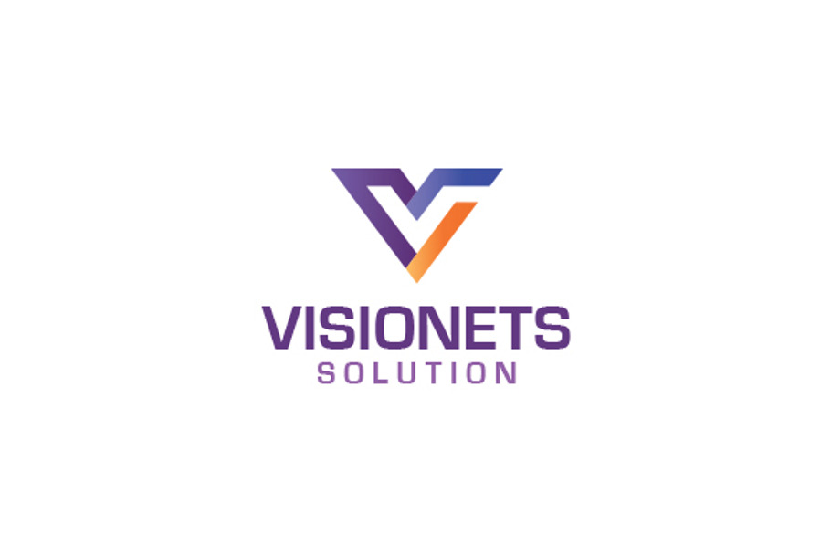 Visionets - Letter V Logo in Logo Templates - product preview 8