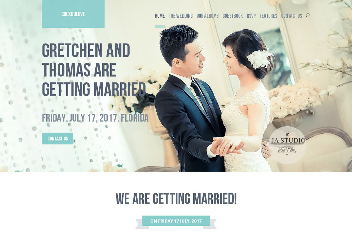 CuckooLove - Wedding WordPress Theme in WordPress Wedding Themes - product preview 8