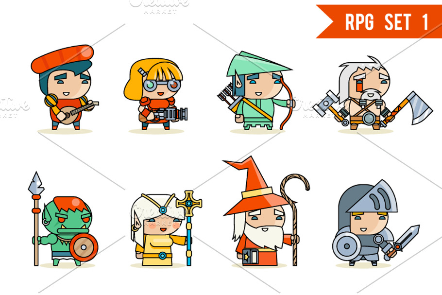 RPG Game  in Illustrations - product preview 8