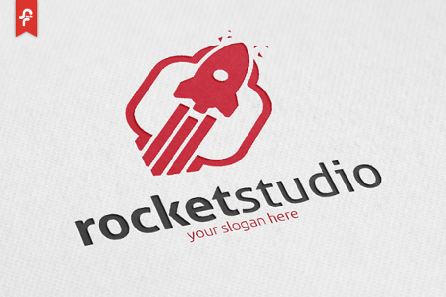 Rocket Studio Logo in Logo Templates - product preview 8