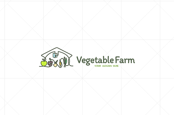 Animated Logo / Vegetable Farm  in Logo Templates - product preview 2