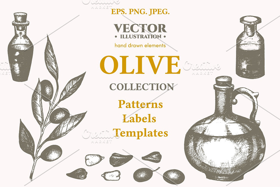 Olive collection in Graphics - product preview 8