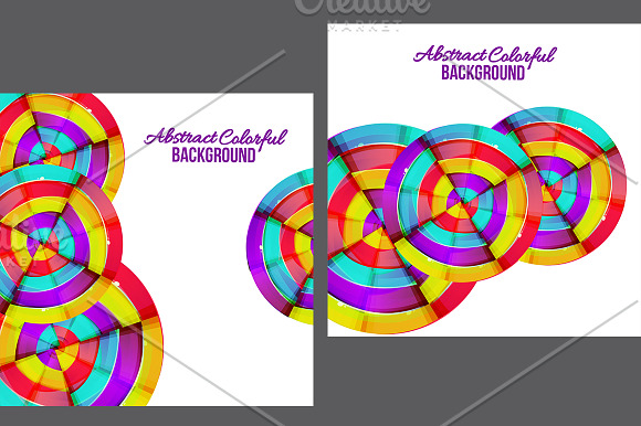 Abstract Colorful Background in Illustrations - product preview 1