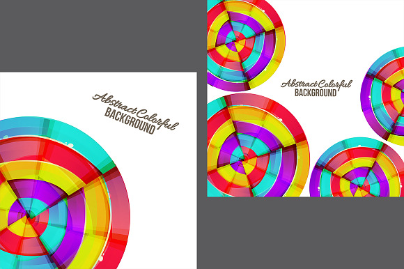 Abstract Colorful Background in Illustrations - product preview 2
