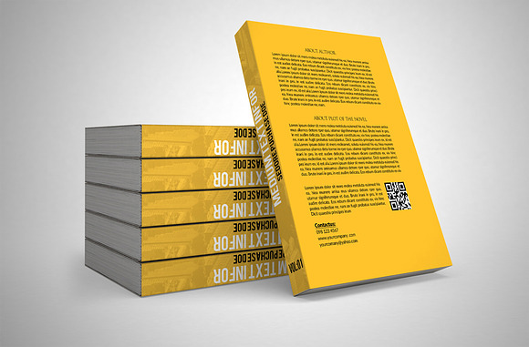 Business Book Cover Print Template in Stationery Templates - product preview 1