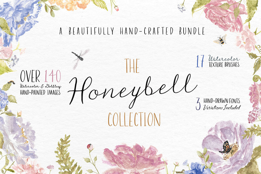The Honeybell Collection in Display Fonts - product preview 8