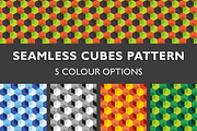 Seamless Cubes Pattern