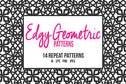 Edgy Geometric Patterns
