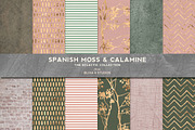 Spanish Moss & Calamine Gold Pattern