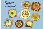 Dishes of dutch cuisine