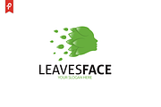 Leaves Face Logo