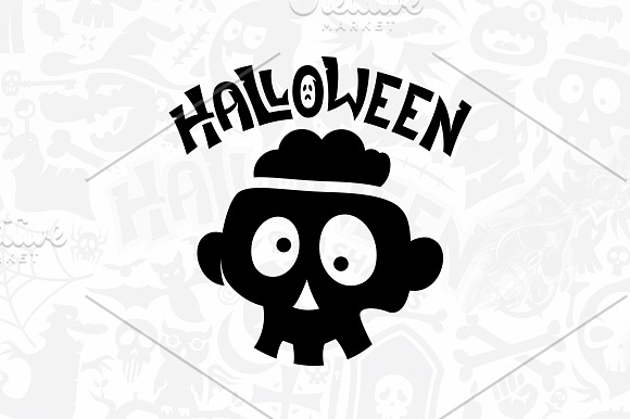 Halloween Vector Shapes Collection in Illustrations - product preview 1