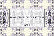 Tribal watercolor patterns vol2