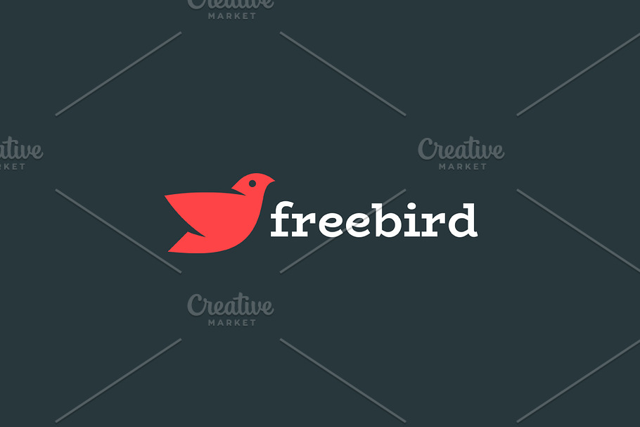 Bird Logo Template (1) in Logo Templates - product preview 8