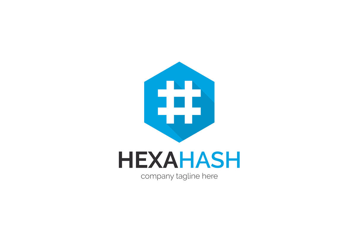 Hexa Hash Logo in Logo Templates - product preview 8