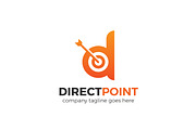 Direct Point Letter D Logo
