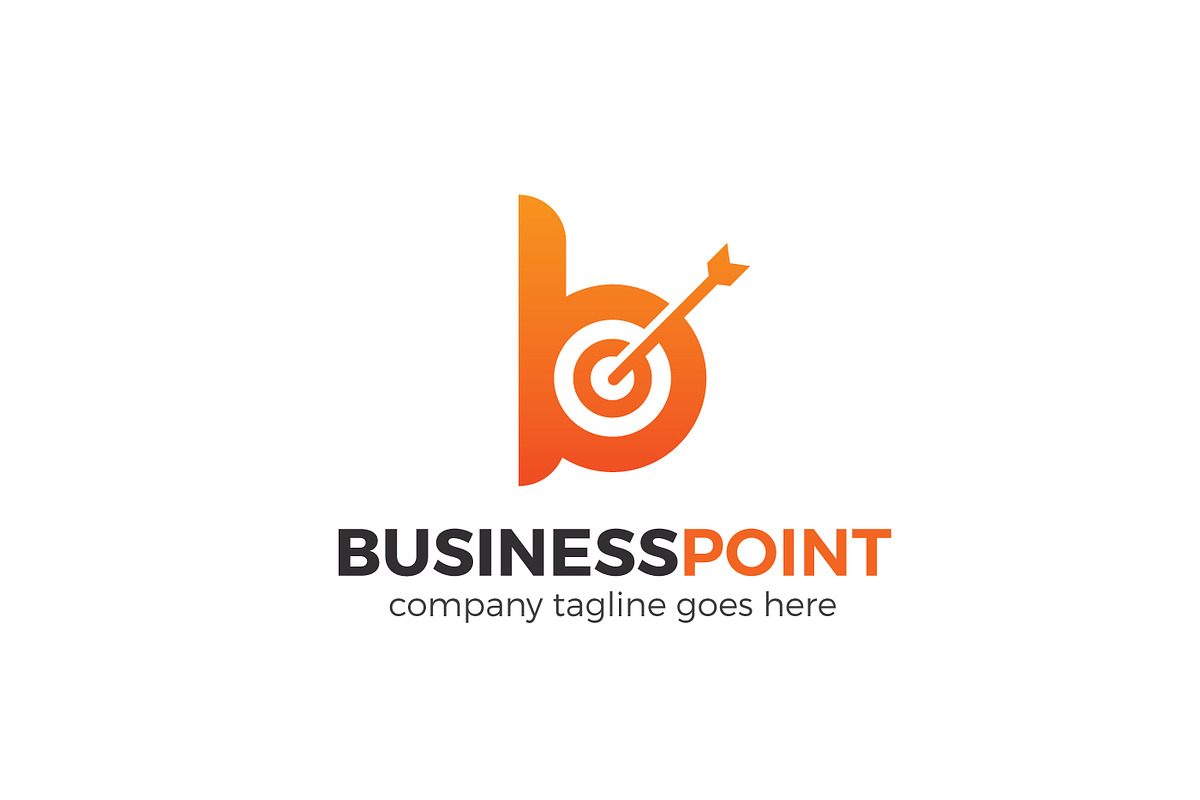 Business Point Letter B Logo in Logo Templates - product preview 8