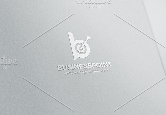 Business Point Letter B Logo in Logo Templates - product preview 4