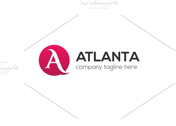 Atlanta Letter A Logo in Logo Templates - product preview 1