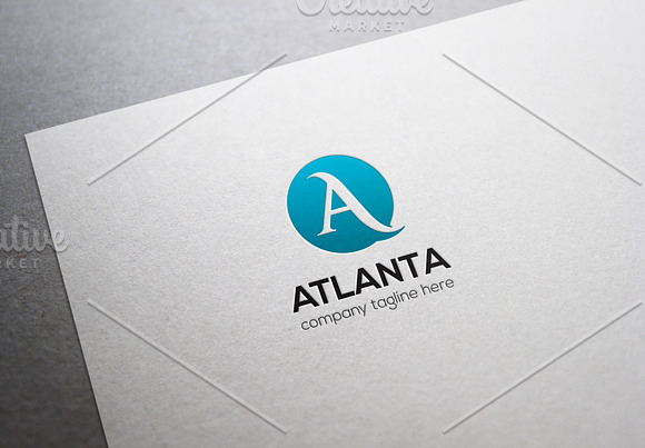 Atlanta Letter A Logo in Logo Templates - product preview 3