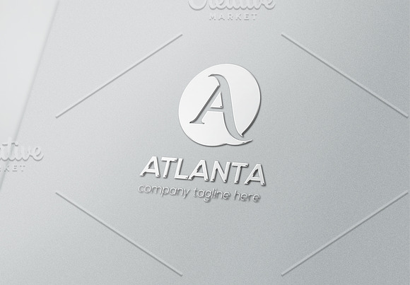 Atlanta Letter A Logo in Logo Templates - product preview 4