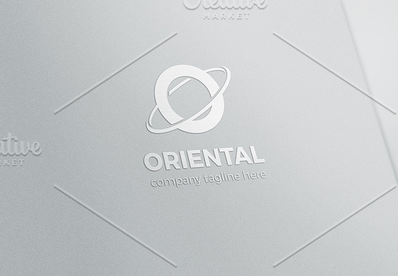 Oriental Letter O Logo in Logo Templates - product preview 4