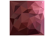 Antique Ruby Abstract Low Polygon