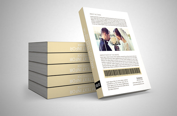 Wedding Book Cover Print Template in Stationery Templates - product preview 1