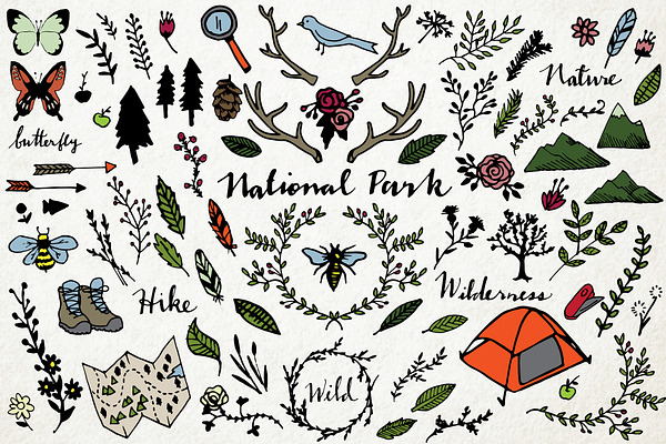National Park & Nature Vector Pack