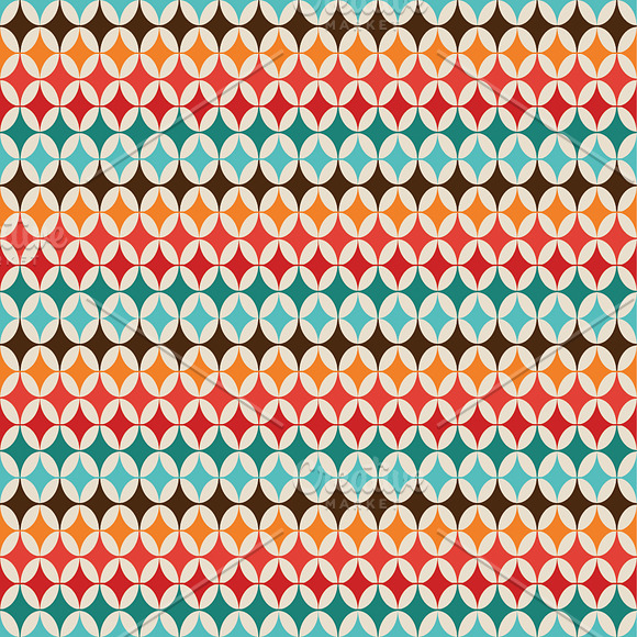 9 Geometric Seamless Backgrounds in Patterns - product preview 1