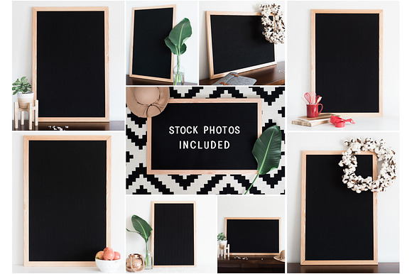 Felt Letter Board Mockup PSD in Social Media Templates - product preview 5