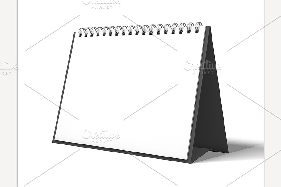 Desk Calendar in Objects - product preview 8